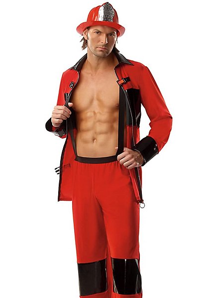 Sexy fireman costume maskworld